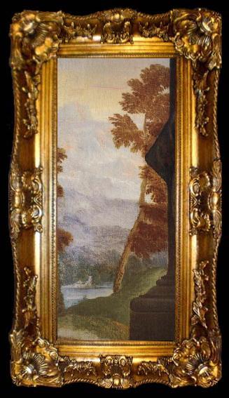 framed  Paolo Veneziano Details of Allegory of wisdom and strength, ta009-2